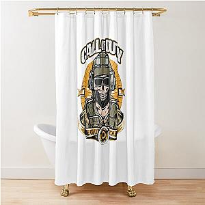 Call of Duty : Modern Warfare T-Shirt Shower Curtain