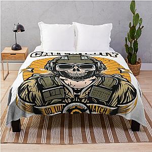 Call of Duty : Modern Warfare T-Shirt Throw Blanket