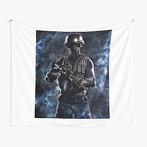 Modern soldier, Call of Duty Background Tapestry