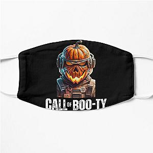 Call of Boo-ty: Halloween Pumpkin Warrior, Ideal Present for Battle Game Lovers and Duty Enthusiasts Flat Mask