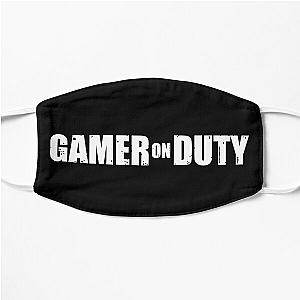 Gamer on Duty Flat Mask