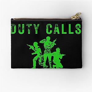 Duty Calls Gaming Zipper Pouch