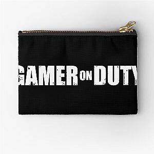 Gamer on Duty Zipper Pouch