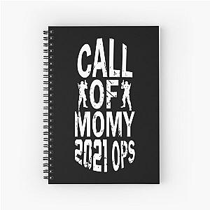 Funny 2021 call of momy Spiral Notebook