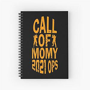 Funny 2021 call of momy Spiral Notebook