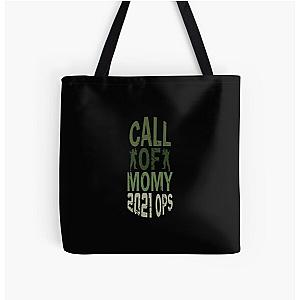 Funny 2021 call of momy All Over Print Tote Bag