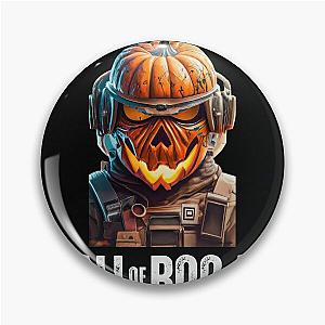 Call of Boo-ty: Halloween Pumpkin Warrior, Ideal Present for Battle Game Lovers and Duty Enthusiasts Pin