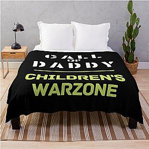 CALL OF DADDY CHILDREN'S WARZONE Throw Blanket