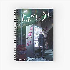 yofukashi no uta call of the night Spiral Notebook