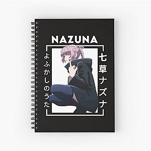 Call of the Night - Nazuna middle finger Spiral Notebook