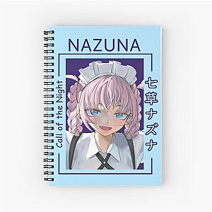 Maid Nazuna - Call of the night Spiral Notebook