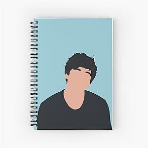 5 Seconds to South comprised of Calum Hood Spiral Notebook
