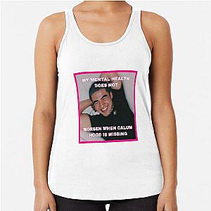 Calum Hood Mental Health 5SOS Affirmation Racerback Tank Top