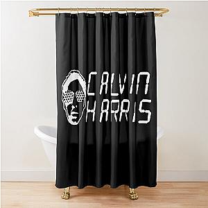 Calvin Harris logo Shower Curtain