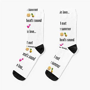 When I met you in the summer calvin harris summer Socks