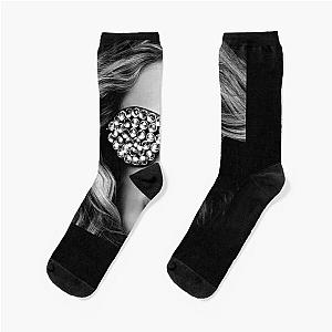 Calvin Harris ready for the weekend Socks