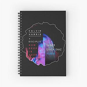 Bestnew - Calvin Harris T-Shirt Spiral Notebook