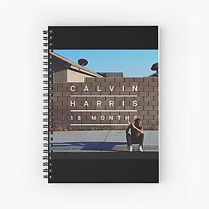 Calvin Harris 18 months Spiral Notebook