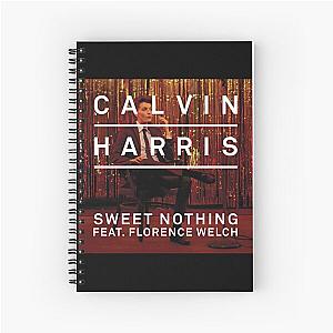 Calvin Harris sweet nothing Spiral Notebook