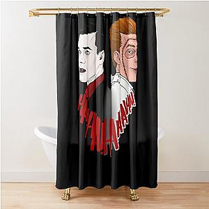 Valeska twins Shower Curtain