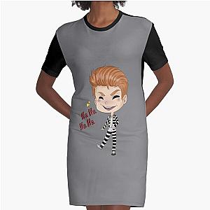 Arkham Jerome Valeska Graphic T-Shirt Dress