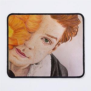 Amber (Cameron Monaghan with Flower) Mouse Pad