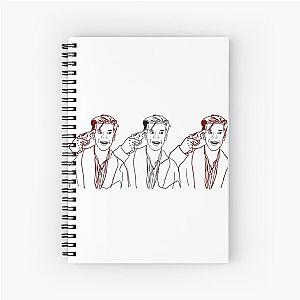 JEROME VALESKA Spiral Notebook