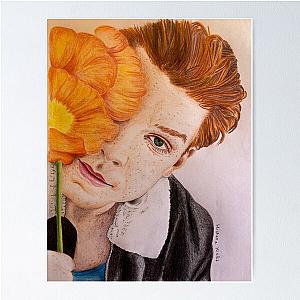 Amber (Cameron Monaghan with Flower) Poster