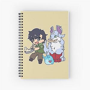 Campfire Cooking Chibi Spiral Notebook