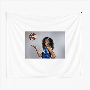 Game-Changing Playmaker Candace Parker Tapestries
