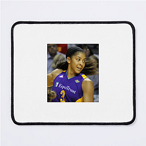High-IQ Basketball Visionary Candace Parker Mouse Pads