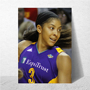 High-IQ Basketball Visionary Candace Parker Posters
