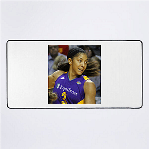 High-IQ Basketball Visionary Candace Parker Mouse Pads