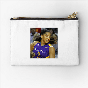High-IQ Basketball Visionary Candace Parker Zipper Pouches