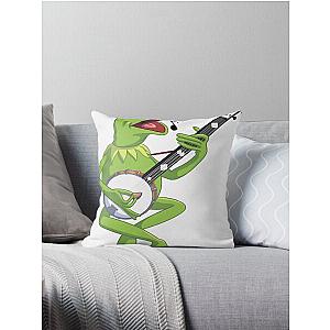 Kermit Sings Canned Heat  Throw Pillow