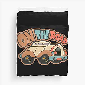 On the Road (again) - Canned Heat, traveler, Classic Cars Duvet Cover