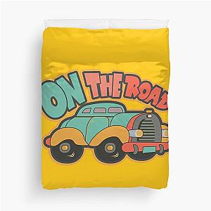 On the Road (again) - Canned Heat, traveler, Classic Cars Duvet Cover