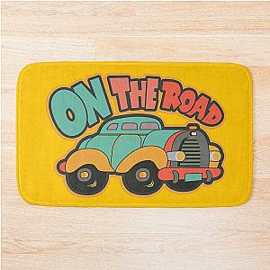 On the Road (again) - Canned Heat, traveler, Classic Cars Bath Mat