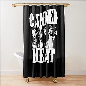 Canned Heat white vintage Shower Curtain