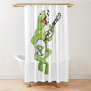 Kermit Sings Canned Heat  Shower Curtain