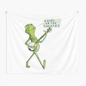 Kermit Sings Canned Heat Going Up The Country Tapestry