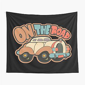 On the Road (again) - Canned Heat, traveler, Classic Cars Tapestry