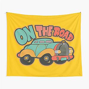 On the Road (again) - Canned Heat, traveler, Classic Cars Tapestry