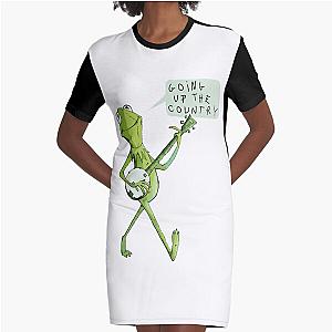 Kermit Sings Canned Heat Going Up The Country Graphic T-Shirt Dress