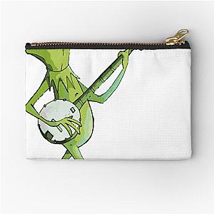 Kermit Sings Canned Heat Going Up The Country Zipper Pouch