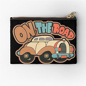 On the Road (again) - Canned Heat, traveler, Classic Cars Zipper Pouch