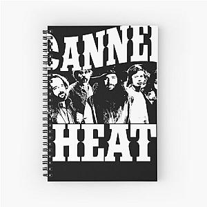 Canned Heat white vintage Spiral Notebook