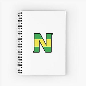 Captain Tsubasa Niupi Logo Spiral Notebook