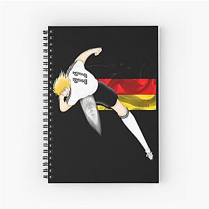 Captain Tsubasa Karl-Heinz Scnhider Kaiser Classic T-Shirt Spiral Notebook