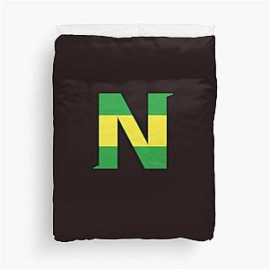 Captain Tsubasa Niupi Logo Baseball ¾ Sleeve T-Shirt Duvet Cover